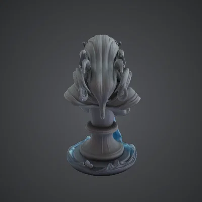 Tượng Bán Thân Nữ Thần Thác Nước – Chân Dung Dòng Chảy Nghệ Thuật