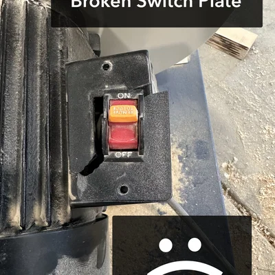 Tấm chắn công tắc an toàn (Dành cho máy hút bụi Rikon)