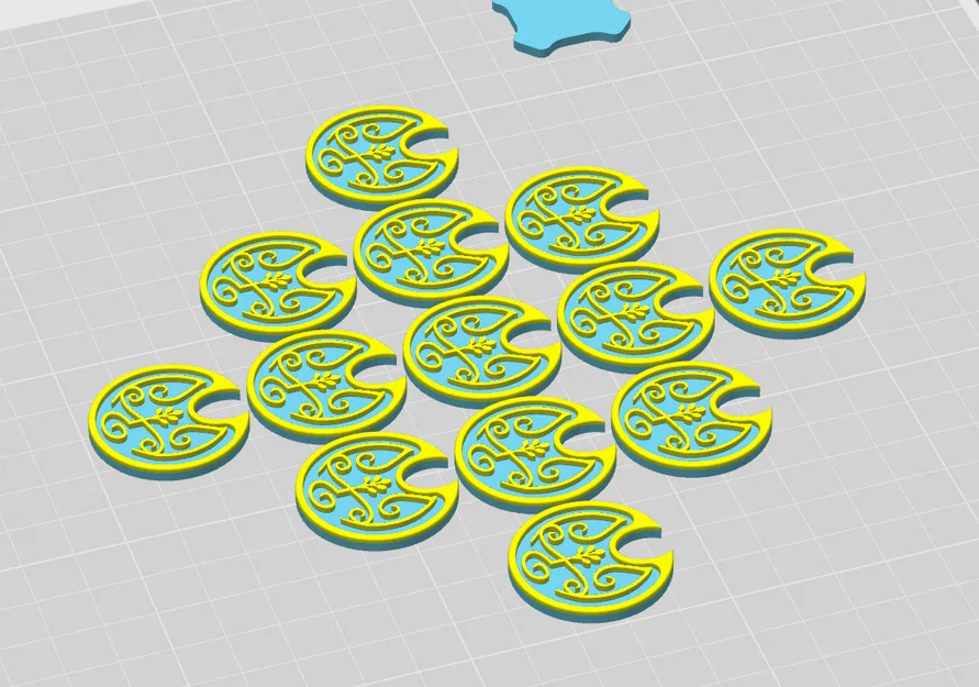 Token Overgrown Sylvaneth Cho Warhammer Age of Sigmar (In 3D) - Image 1