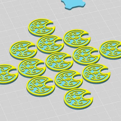 Token Overgrown Sylvaneth Cho Warhammer Age of Sigmar (In 3D)