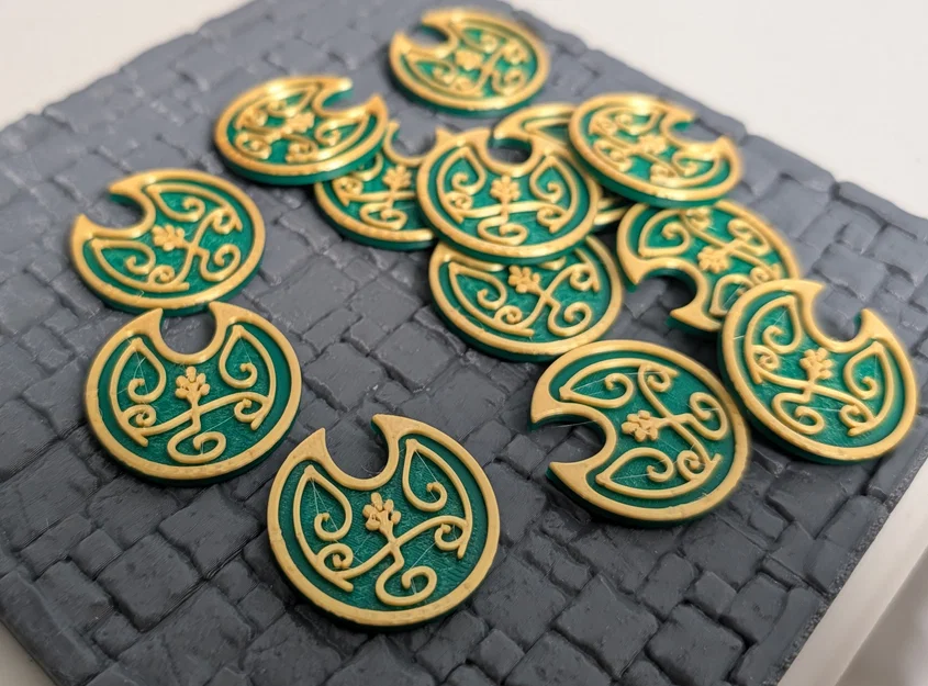 Token Overgrown Sylvaneth Cho Warhammer Age of Sigmar (In 3D) - Image 2