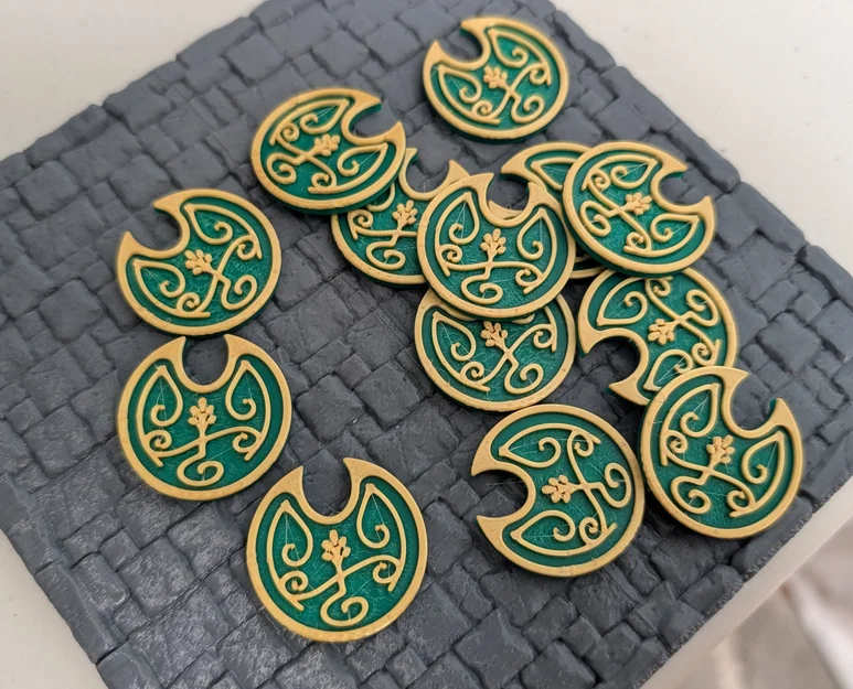 Token Overgrown Sylvaneth Cho Warhammer Age of Sigmar (In 3D) - Image 3