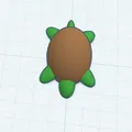 Mô hình chú rùa biển (Simple turtle) in 3D dễ thương, in nhanh - Thumbnail 1