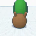 Mô hình chú ốc sên dễ thương Simple Snail (In 3D đơn giản) - Thumbnail 4