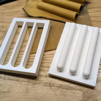 Khuôn Wet Mold Làm Túi Đựng Bút Bằng Da