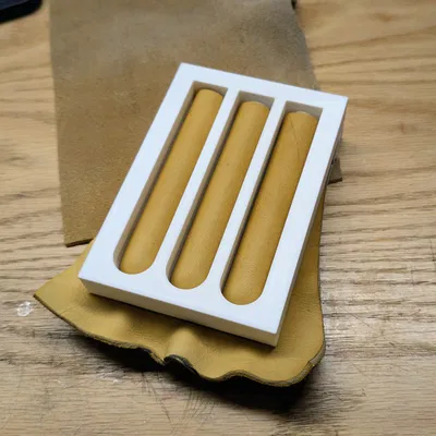 Khuôn Wet Mold Làm Túi Đựng Bút Bằng Da