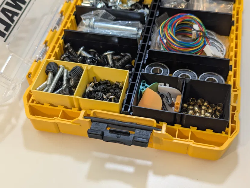 Khay đựng đồ cho hộp DEWALT Tough Case - Chế độ Vase Mode - Image 1