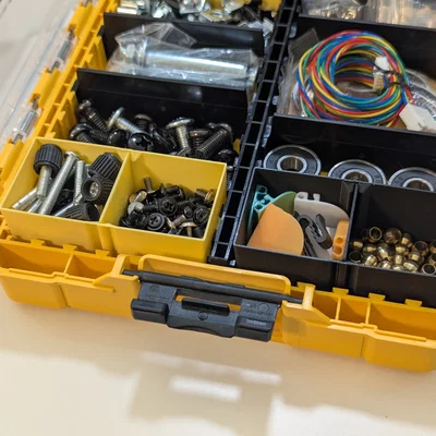 Khay đựng đồ cho hộp DEWALT Tough Case - Chế độ Vase Mode