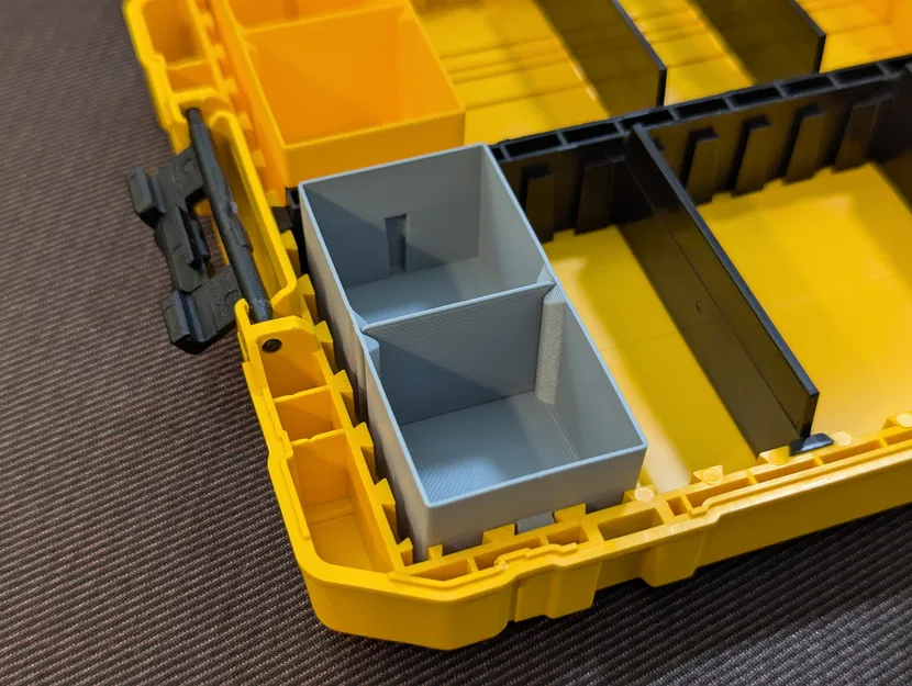Khay đựng đồ cho hộp DEWALT Tough Case - Chế độ Vase Mode - Image 3