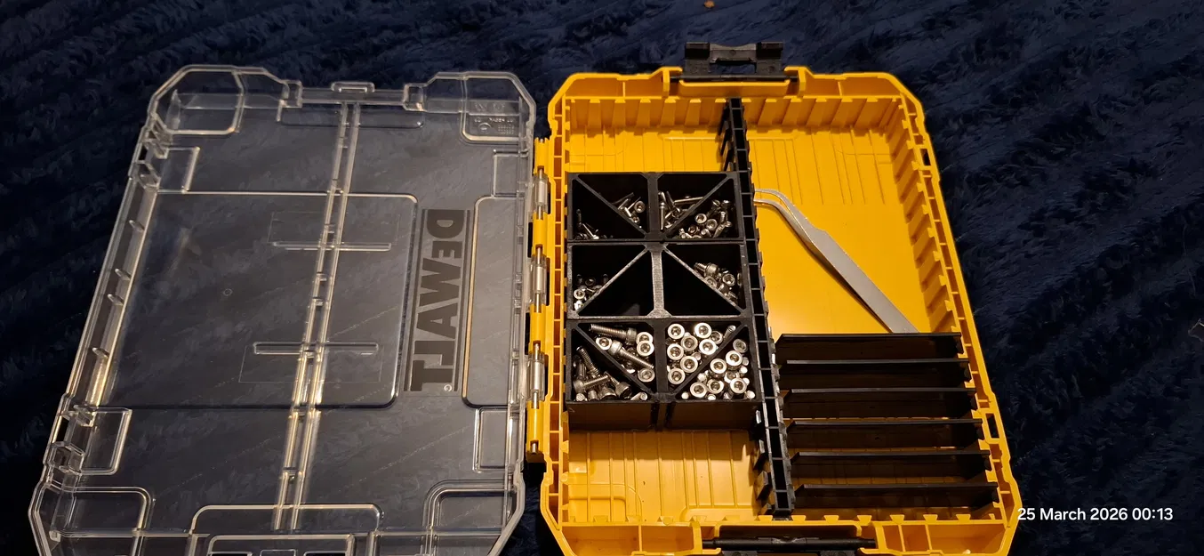 Bộ khay chia ngăn thông minh cho hộp đồ nghề Dewalt Tough Case - Image 1
