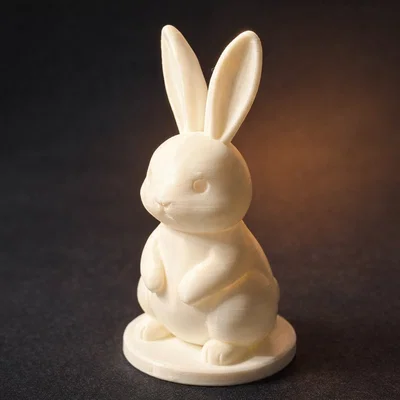 Mô hình chú thỏ Phục sinh (Easter Bunny) tối giản trang trí cực đẹp