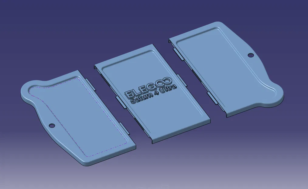 Nắp đậy khay nhựa cho Elegoo Saturn 4/Ultra - Image 3