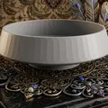 Tô đựng đồ trang trí (Decorative Bowl) in 3D phong cách tối giản - Thumbnail 1