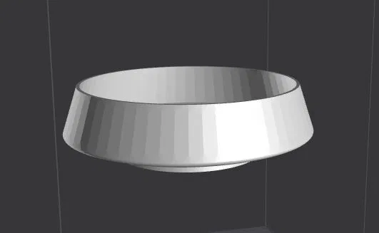 Tô đựng đồ trang trí (Decorative Bowl) in 3D phong cách tối giản - Image 2