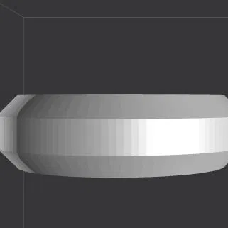 Tô đựng đồ trang trí (Decorative Bowl) in 3D phong cách tối giản