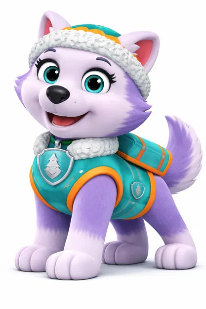 Mô hình 3D Everest từ Paw Patrol cực đẹp dành cho người yêu 3D - Image 1