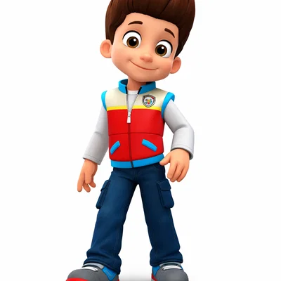 Mô hình 3D Ryder từ Paw Patrol - Đồ chơi cho bé yêu