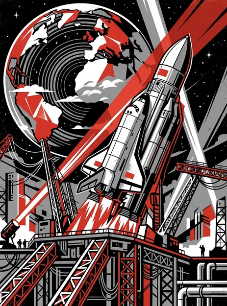 Mô hình Buran HueForge - Image 1