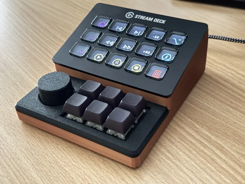 Bộ điều khiển kết hợp StreamDeck và MacroPad - Image 1