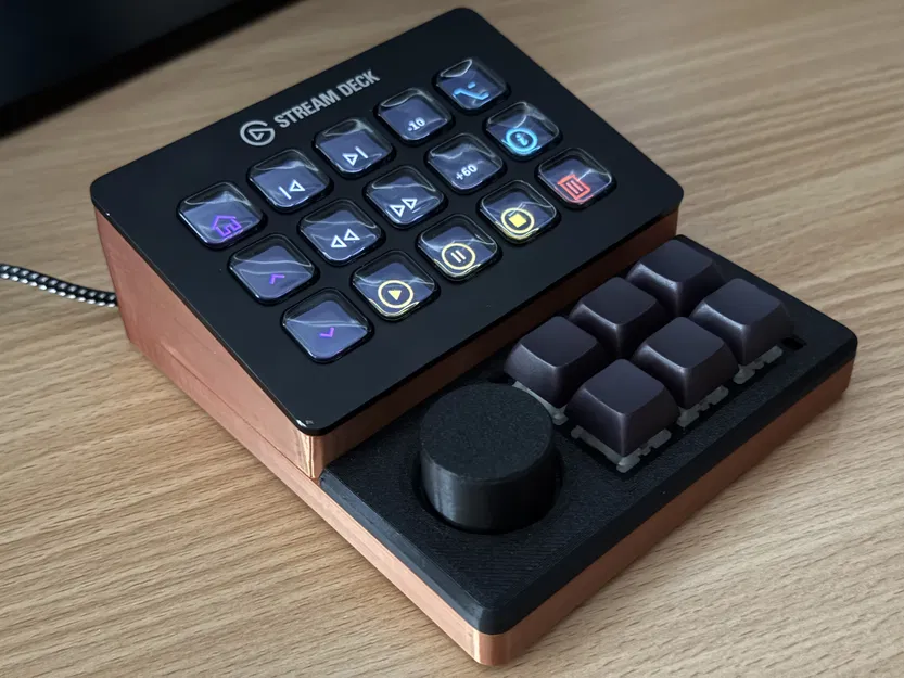 Bộ điều khiển kết hợp StreamDeck và MacroPad - Image 2