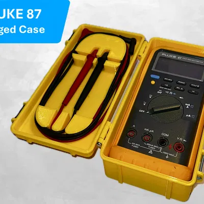 Hộp bảo vệ cứng cáp in 3D cho đồng hồ vạn năng Fluke 87
