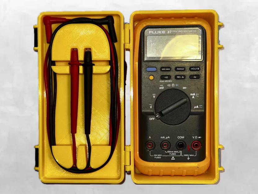 Hộp bảo vệ cứng cáp in 3D cho đồng hồ vạn năng Fluke 87 - Image 3