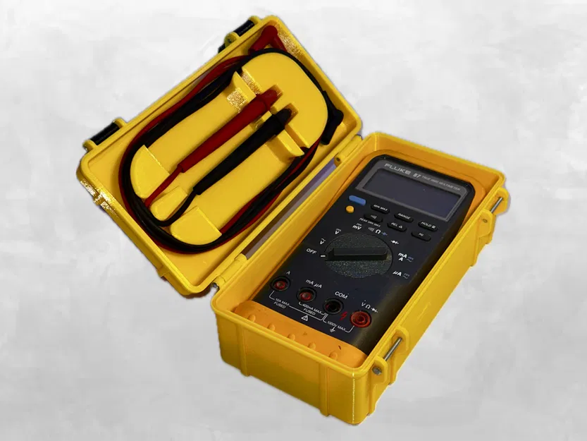 Hộp bảo vệ cứng cáp in 3D cho đồng hồ vạn năng Fluke 87 - Image 4