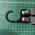 Móc Treo/Kẹp Dây Đai Quần (Suspenders) Gắn Tường - Thumbnail 2