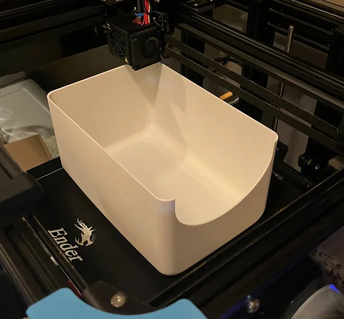 Khay tắm cát thành cao cho chim cút - Image 1