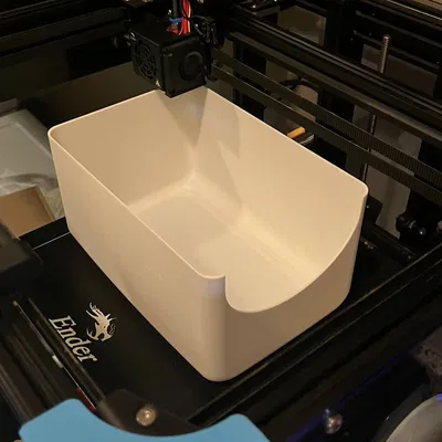 Khay tắm cát thành cao cho chim cút