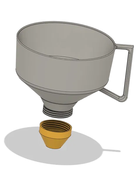 Phễu Miệng Rộng Mô-đun (không cần support, có file Fusion360) - Image 2