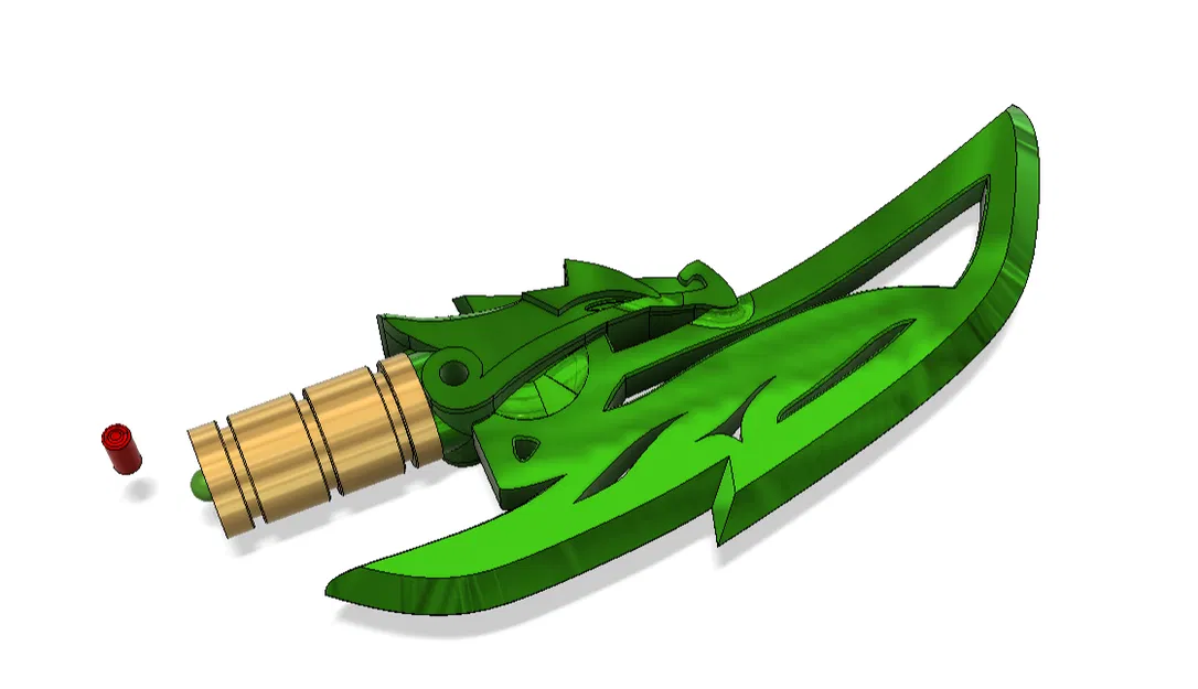 Mô hình Ninjago Jade Blade (Đao Ngọc) kích thước thật - Image 1