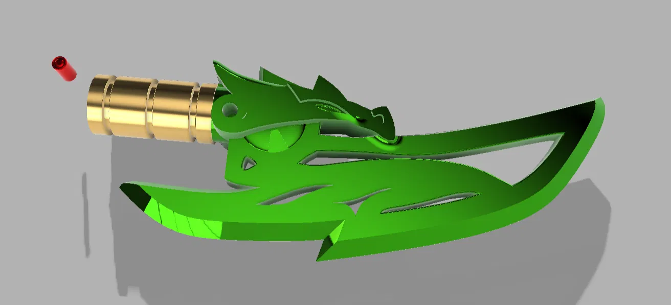 Mô hình Ninjago Jade Blade (Đao Ngọc) kích thước thật - Image 2