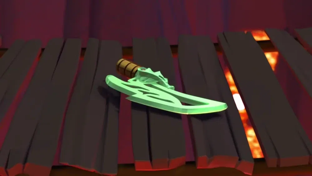 Mô hình Ninjago Jade Blade (Đao Ngọc) kích thước thật - Image 3