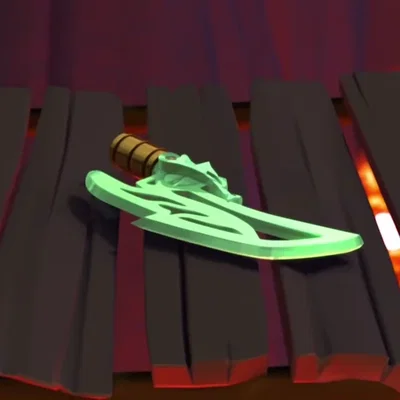 Mô hình Ninjago Jade Blade (Đao Ngọc) kích thước thật