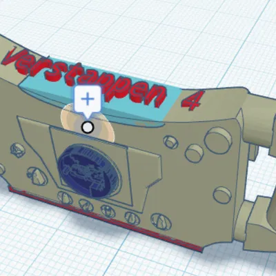 Mô hình 3D vô lăng F1 Max Verstappen Red Bull Racing cực chất