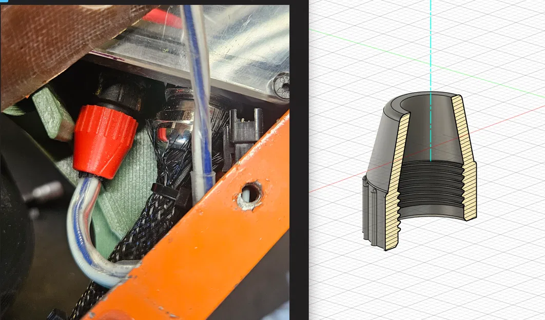 Nắp Switchcraft phiên bản ngắn cho VESC - Image 1