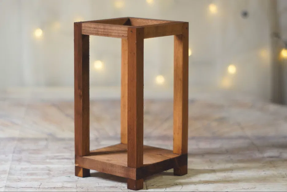 Mô hình lồng đèn trang trí Rustic Lantern cổ điển in 3D - Image 1