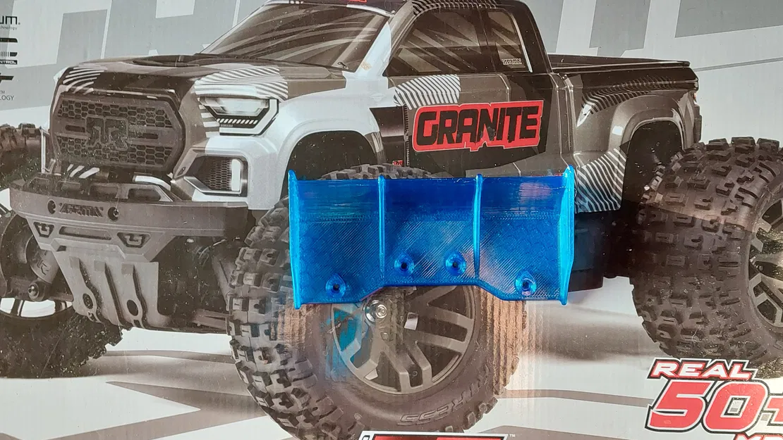 Cánh Gió Arrma Granite 223s V4 - Lắp Đặt Không Cần Cắt Vỏ - Image 3