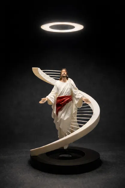 Easter – Tác phẩm nghệ thuật treo tường 3D Chúa Jesus Phục Sinh - Image 1