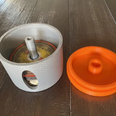 Hộp đựng đĩa máy mài góc 125mm