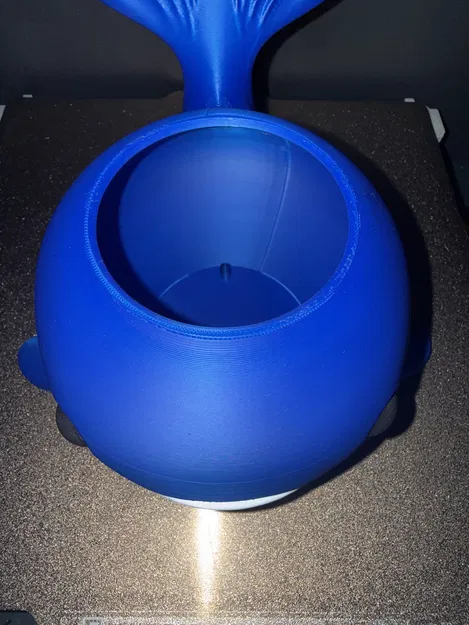 Chậu cây 3D hình cá voi dễ thương có lỗ thoát nước - Image 6