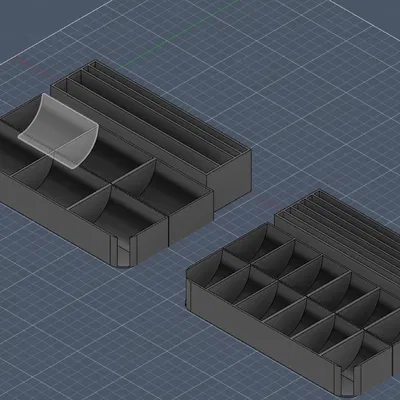 Khay chia tiền cho két sắt an toàn