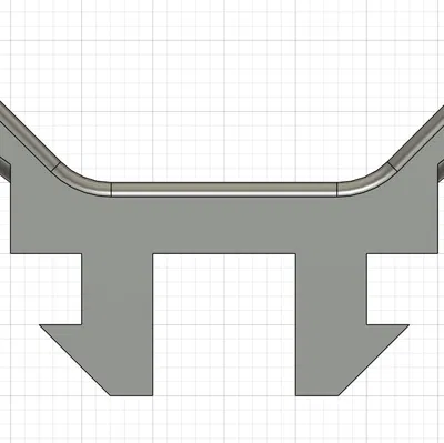 Universal Molle Clip - Kẹp gắn bảng Molle cứng 25mm cực chắc chắn