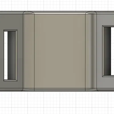 Universal Molle Clip - Kẹp gắn bảng Molle cứng 25mm cực chắc chắn