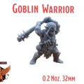 Goblin Warrior - MGM Mô hình thu nhỏ sẵn sàng in - Thumbnail 1