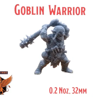Goblin Warrior - MGM Mô hình thu nhỏ sẵn sàng in