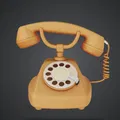 Mô hình điện thoại quay số cổ điển (Vintage Rotary Telephone) - Thumbnail 1