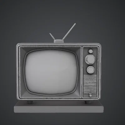 Tivi Cổ Điển – Mô Hình TV CRT Retro