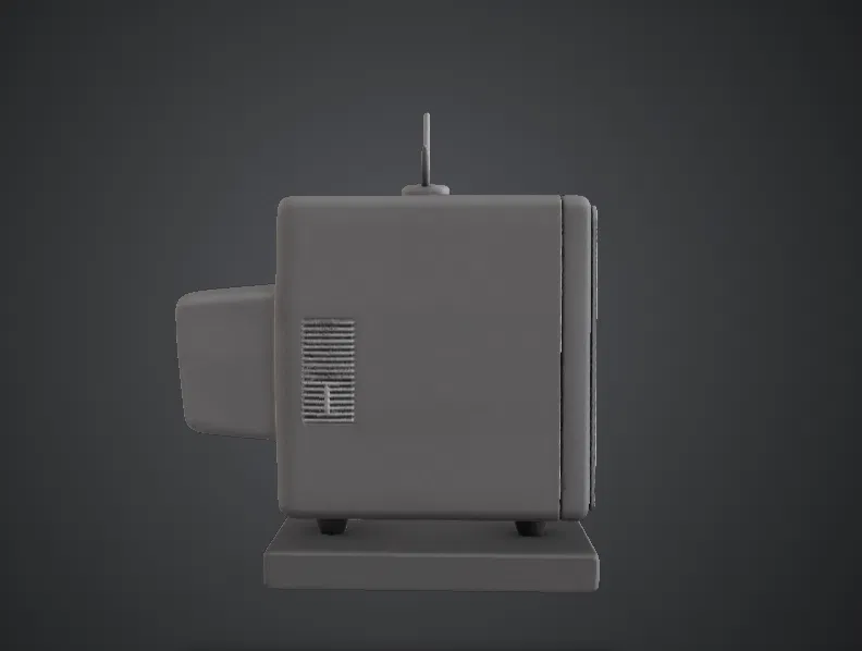 Tivi Cổ Điển – Mô Hình TV CRT Retro - Image 2